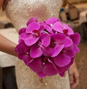 Bridal Bouquet - Orchids