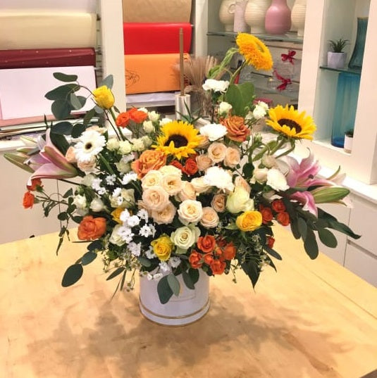 Golden Sunrise Arrangement