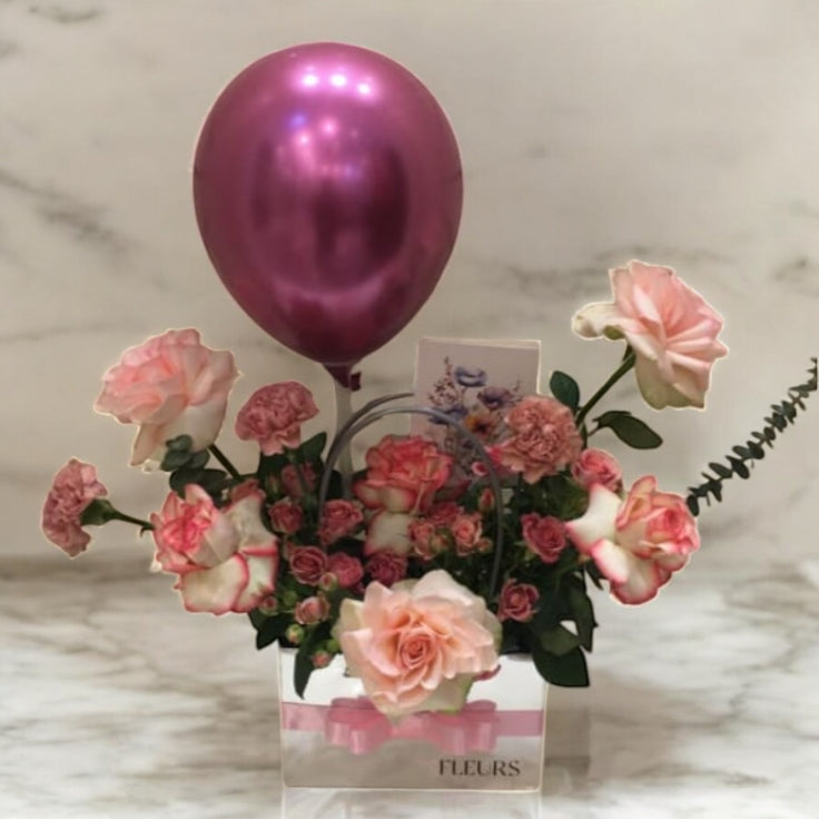 Blush & Balloon Delight