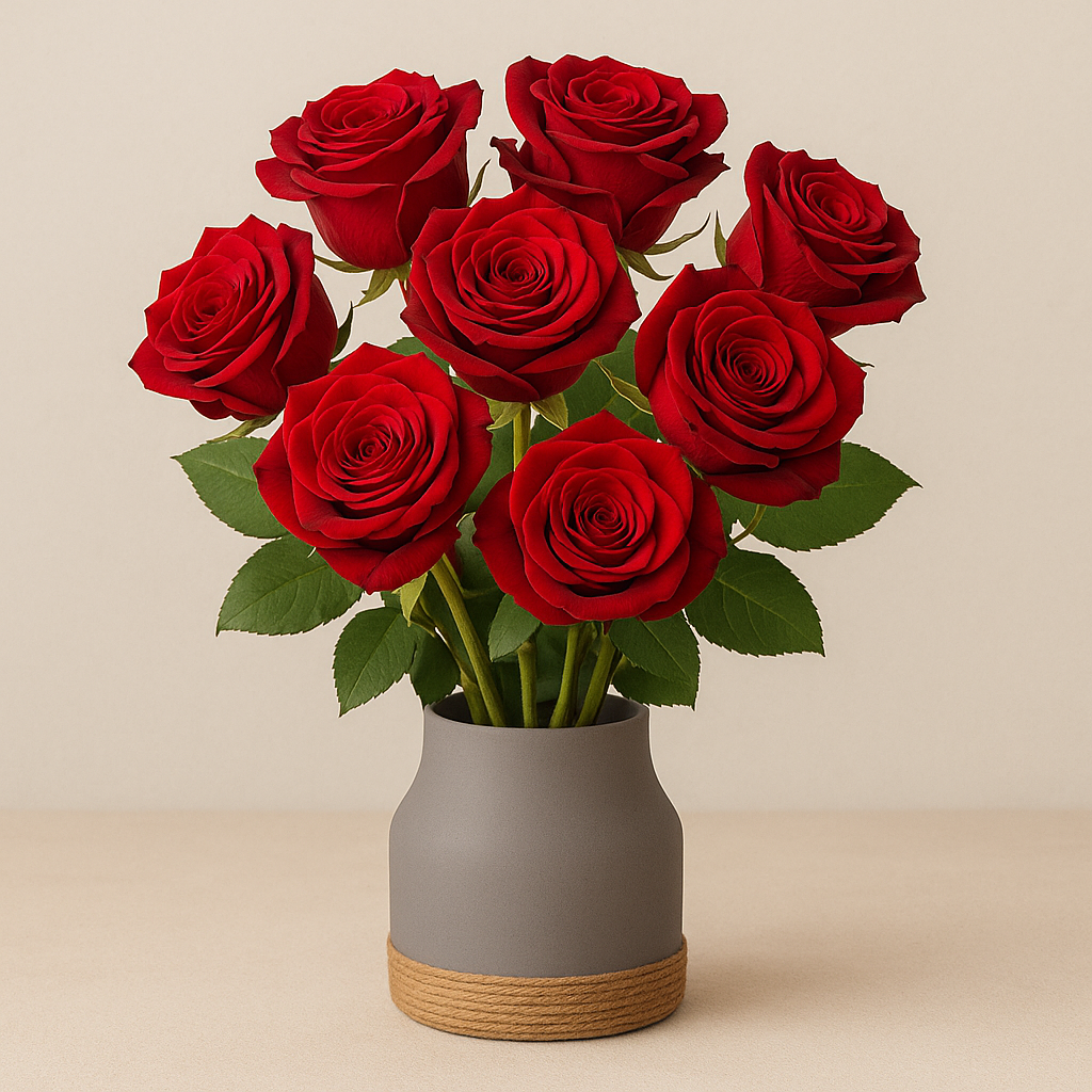 Classic Red Vase